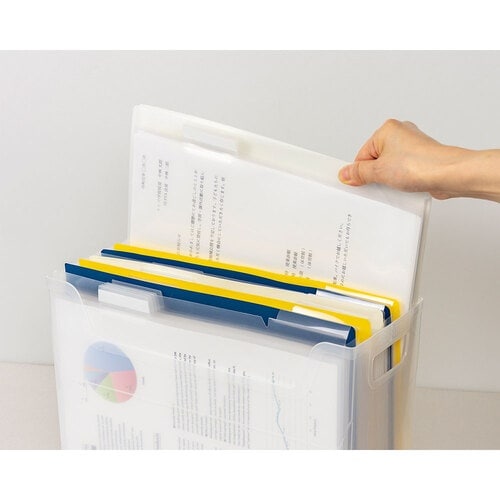 ナカバヤシ マトメルホルダー A4 横見出し 3枚