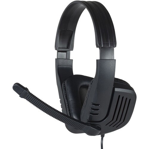 ナカバヤシ 4極ヘッドセット/ブラック