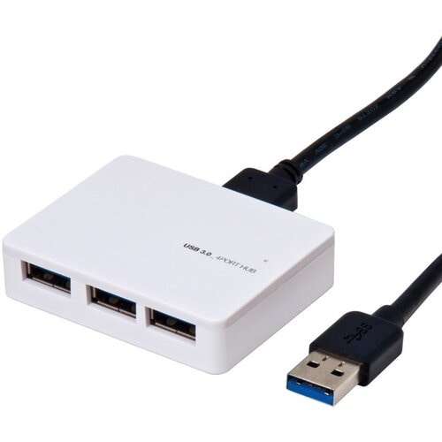 ナカバヤシ USB3.0ハブ/ホワイト