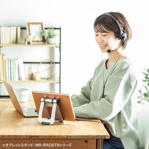 SANWA 4極対応ヘッドセット