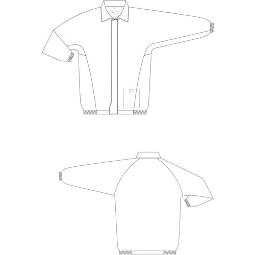 ミドリ安全 IEC規格対応クリーン上衣 VEYG2