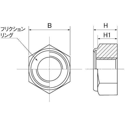 SUNCO SUSゆるみ止めKナット M10