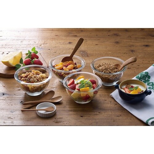 IRIS 574557 耐熱ガラスボウル 4点セッ