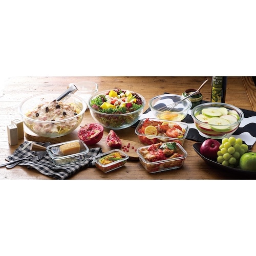 IRIS 574562 耐熱ガラスボウル 5点セッ