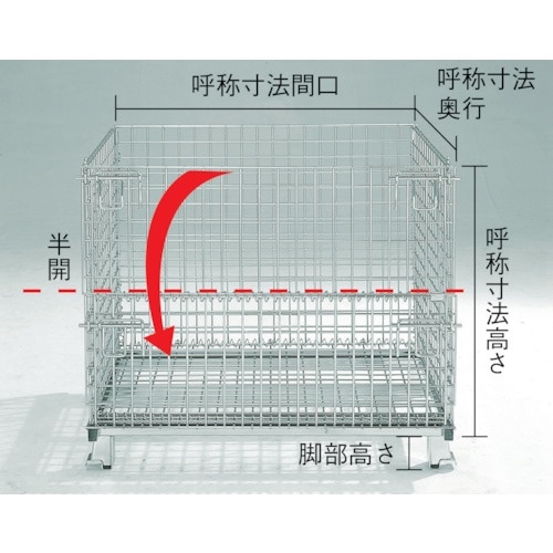 TRUSCO ネットパレット SUS304製 12