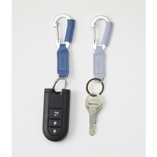 レイメイ タイニストカラビナ付キーホルダーネイビー