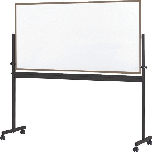 TRUSCO 回転ボード 両面仕様 ホーロー製 白