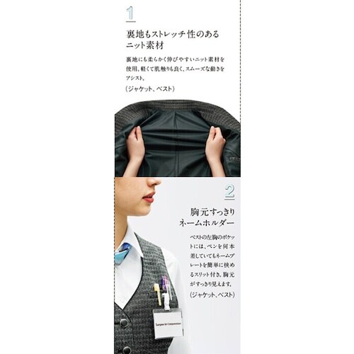 GROW ブークレーニットジャケット黒系15