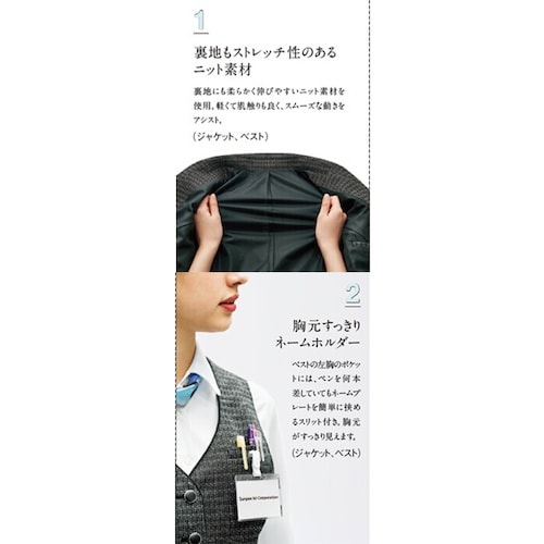 GROW ブークレーニットジャケット黒系13