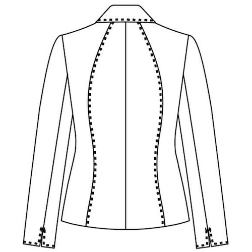 GROW トゥインクル・バスケットジャケットブラッ