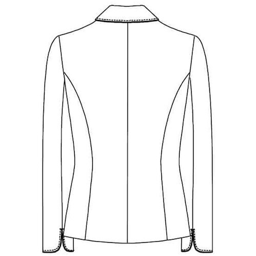 GROW ブークレーニットジャケット黒系19