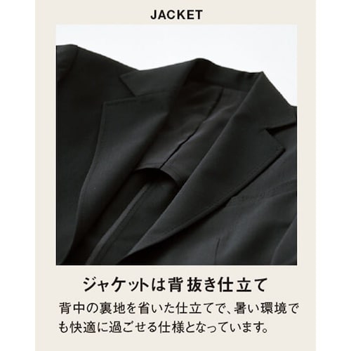 GROW ラチェット・ギャバジャケットブラック19