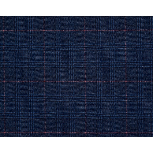 GROW プリンス・グレンチェックベストブルー系0