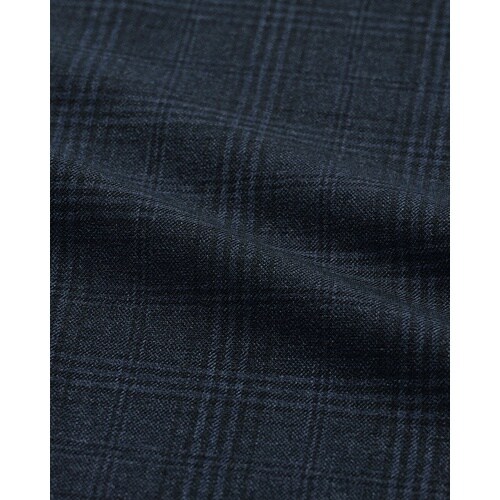 GROW グレンチェックパンツネイビー系13