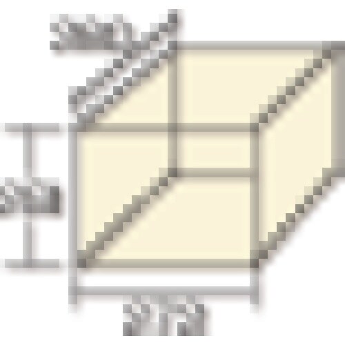 TRUSCO スクールロッカー 15人用 1790