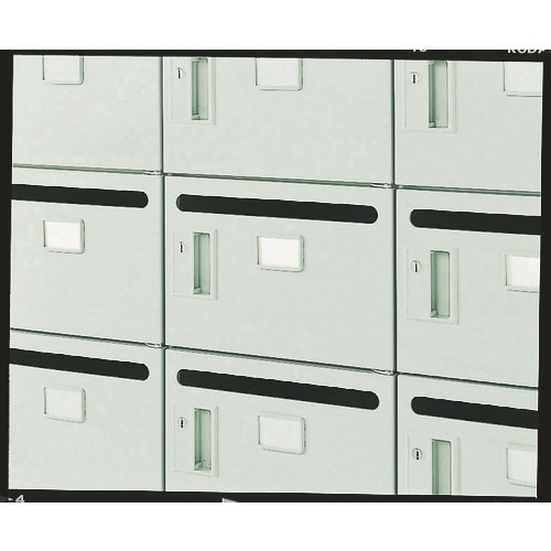 TRUSCO メールボックス 12人用 900X3