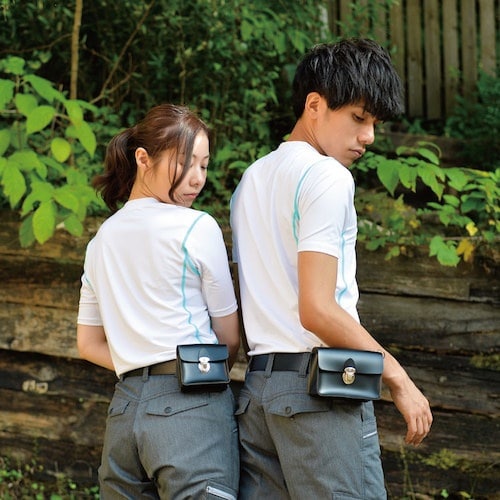 岡潮 超吸汗速乾・冷感シャツ コンプレッション半袖