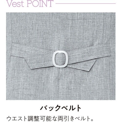 GROW ナチュラル・シャンブレーベスト紺13