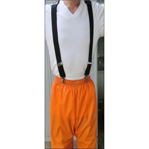 モトコマ MKK 雨合羽 雨ズボン用サスペンダー