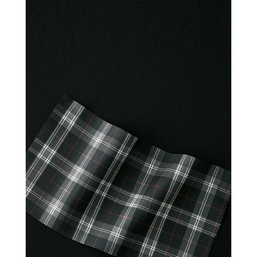 GROW リサイクル・ニットポロシャツ黒SS