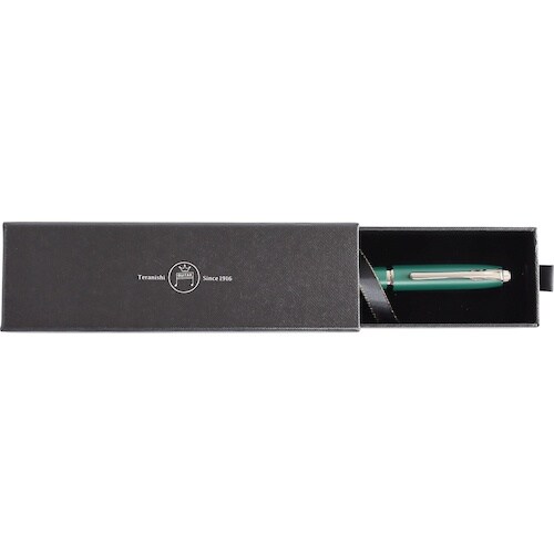 マジックインキ ギター万年筆 グリーン F