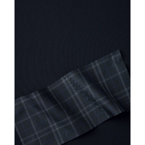 GROW リサイクル・ニットポロシャツ紺5L