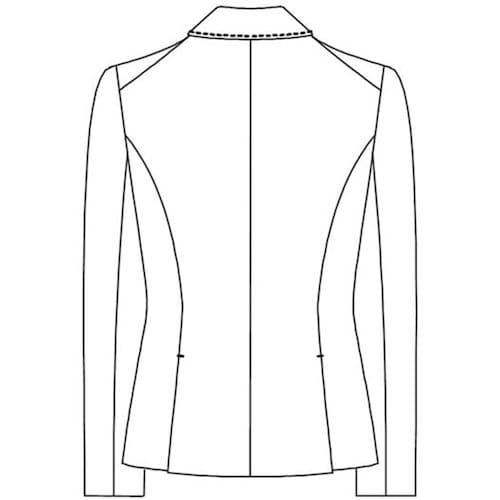 GROW シャンブレーストライプジャケット紺系19