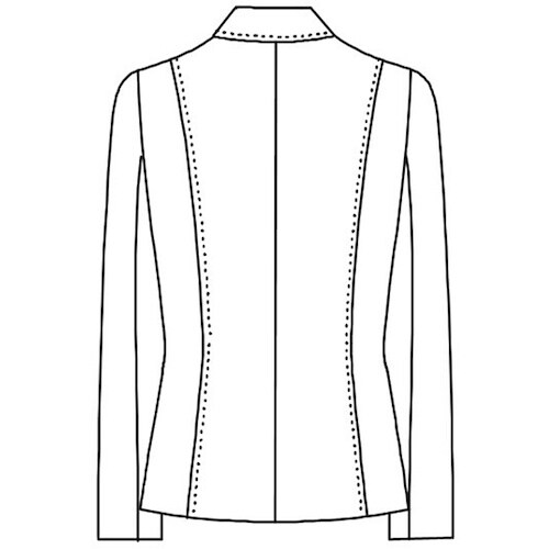 GROW カルゼ・ニットジャケットネイビー15