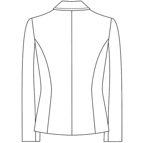 GROW シャドーチェックジャケット紺系05