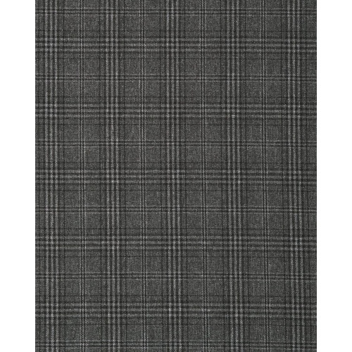 GROW グレンチェックベストグレー系23