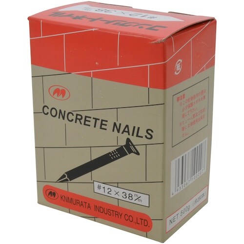YAHATA コンクリート釘(箱) #12×38