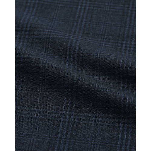 GROW グレンチェックジャケットネイビー系17