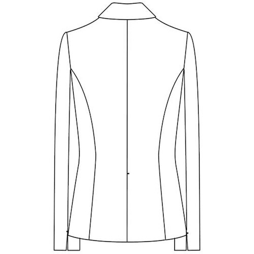 GROW グロッシーストライプジャケット黒系07