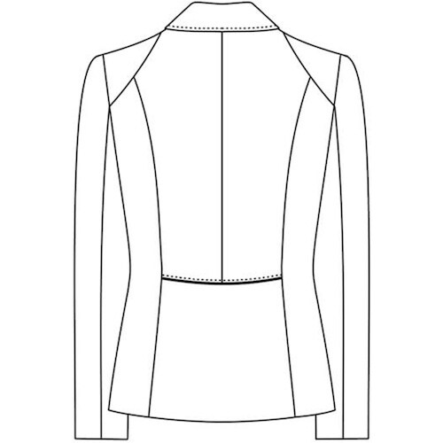 GROW パウダードットジャケット黒系15