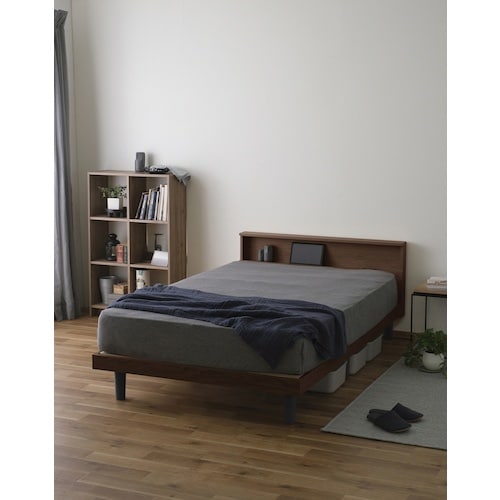 IRIS 103729 すのこベッドSD ブラウン