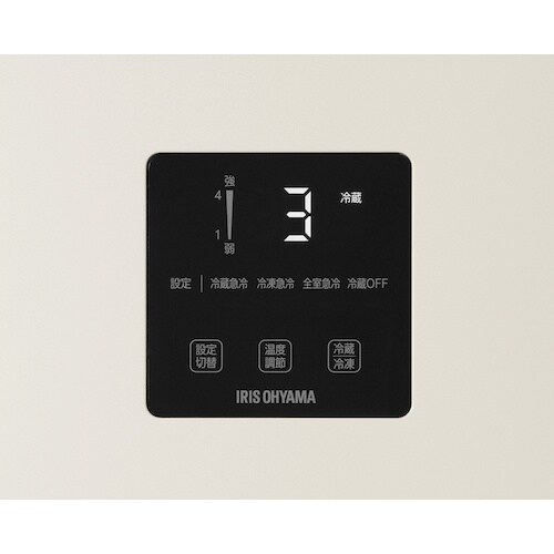 IRIS 103474 冷凍冷蔵庫 153L ホワ