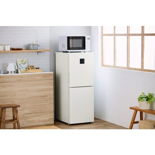 IRIS 103474 冷凍冷蔵庫 153L ホワ