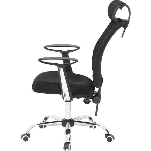 不二貿易 オフィスチェアー ヘッド付 アンテロープ