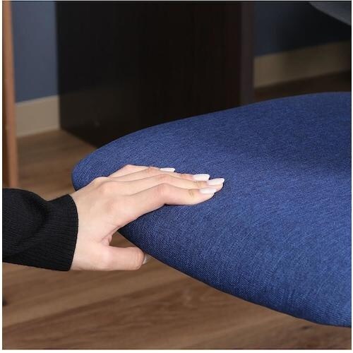 不二貿易 オフィスチェア 3117−4 BK/BL