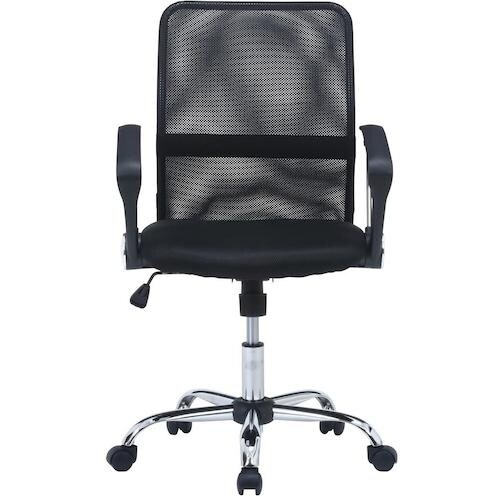 不二貿易 メッシュバックチェアー HF−78BK