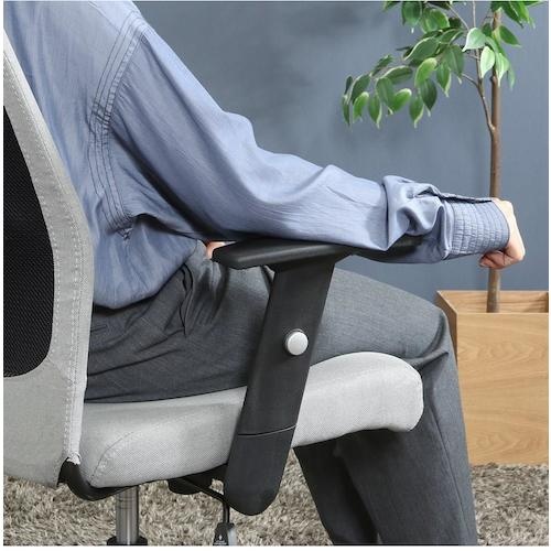 不二貿易 ファブリッシュチェア Mix グレージュ