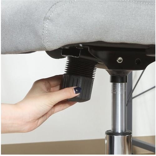 不二貿易 ファブリッシュチェア Mix グレージュ