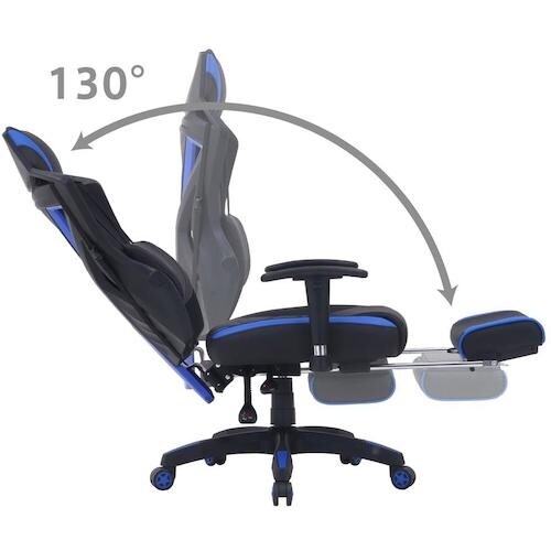 不二貿易 メッシュゲーミングチェア レイズ フット