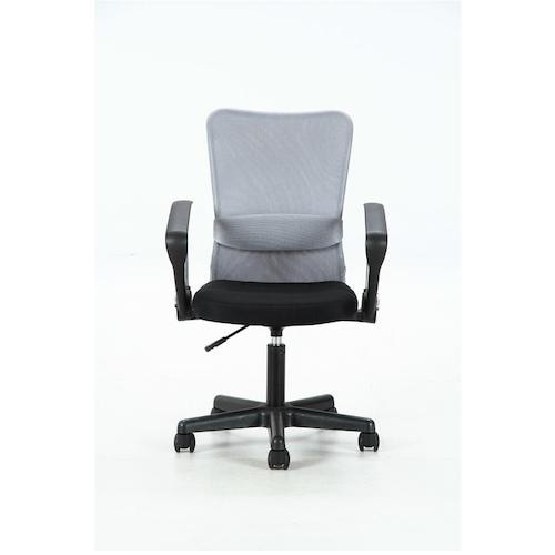 不二貿易 メッシュバックチェアー ハンター 肘付