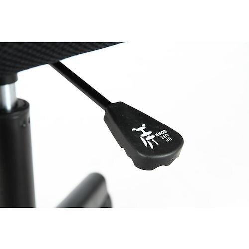 不二貿易 メッシュバックチェアー ハンター 肘付