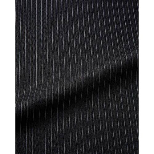 GROW オルタニット・ストライプベスト黒系15