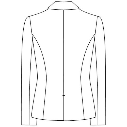 GROW クレープ・バラシャジャケットブラック19