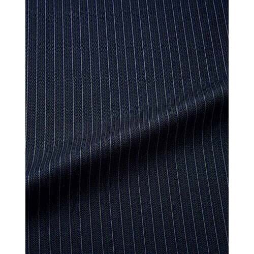 GROW オルタニット・ストライプパンツ紺系11