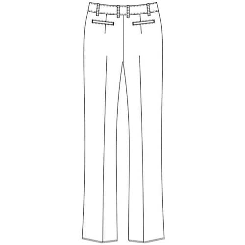 GROW シャドーチェックパンツ紺系11