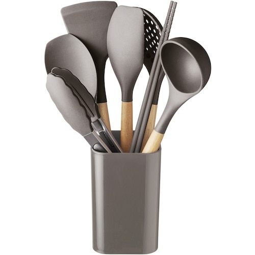 IRIS 102918 キッチンツール7点+スタン